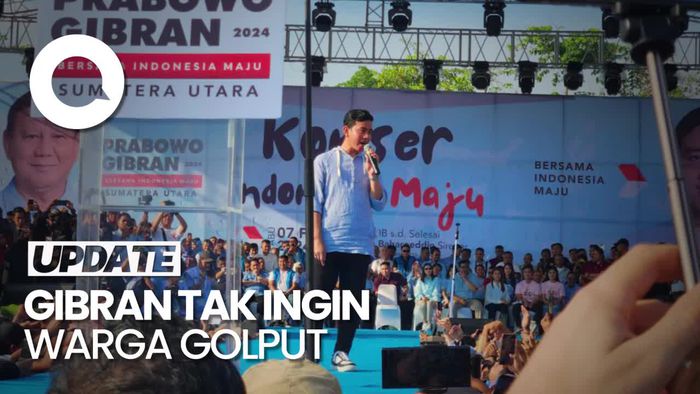 Gibran: Hasil Survei Tak Ada Artinya Kalau 14 Februari Banyak Golput
