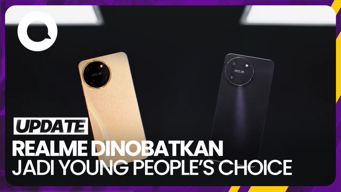 Pencapaian realme Raih Predikat Young Peoples Choice