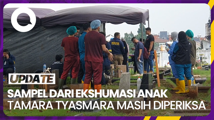 Polisi Sebut Sampel Ekshumasi Jenazah Anak Tamara Tyasmara Masih Diperiksa