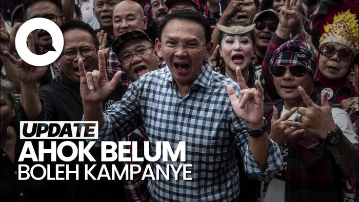 Ahok Ngaku Belum Bisa Kampanye: Pak Erick Nggak Mau Keluarkan Surat Berhenti