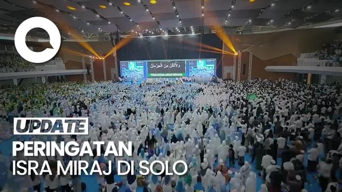 Gibran, AHY, hingga Khofifah Hadiri Peringatan Isra Miraj di Solo