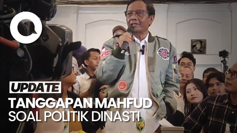 Mahfud: Politik Dinasti Tak Ada Larangan, yang Dilarang Kalau Direkayasa