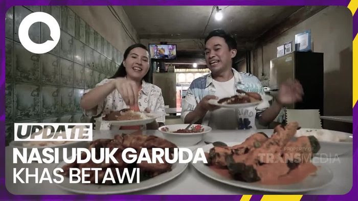 Bikin Laper: Makan Nasi Uduk khas Betawi, Ada Pecak Lele