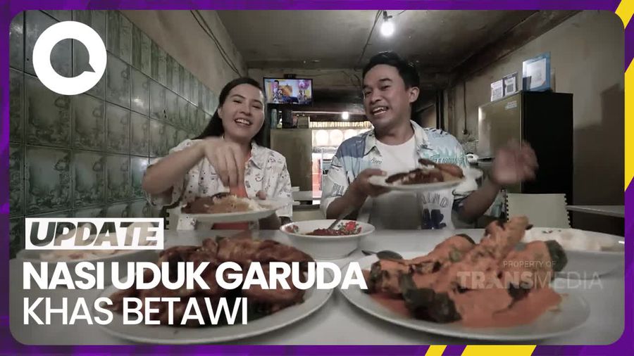 Bikin Laper: Makan Nasi Uduk khas Betawi, Ada Pecak Lele