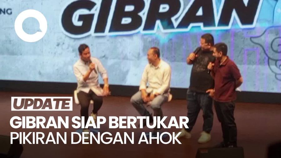 Jika Ada Kesempatan, Gibran Siap Bertemu-Bertukar Pikiran dengan Ahok 