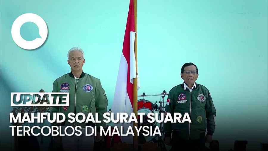 Surat Suara Tercoblos di Malaysia, Mahfud: Bisa Saja Operasi Pihak Lain