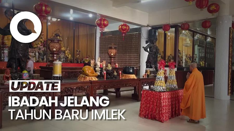 Melihat Tradisi Jelang Imlek di Vihara Avalokitesvara Pematang Siantar