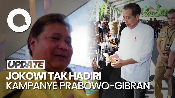 Presiden Jokowi Disebut Tak Bakal Hadiri Kampanye Akbar Prabowo-Gibran
