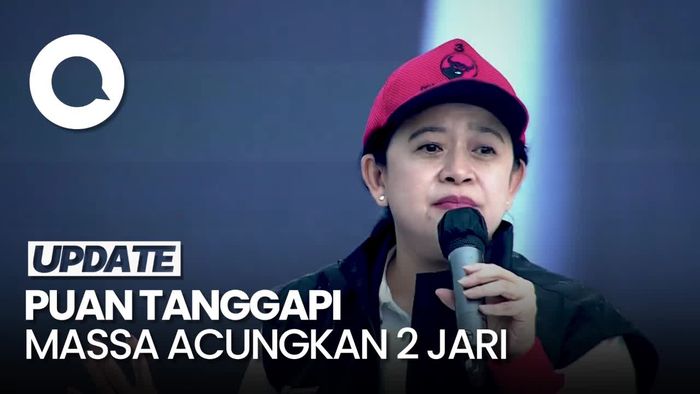 Kala Puan Tanggapi Pendukung 02 di Hajatan Ganjar-Mahfud Banyuwangi