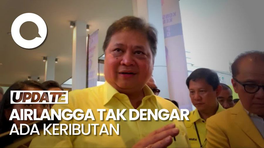 Airlangga: Sampai saat Ini Pemilu Damai, Tak Ada Keributan