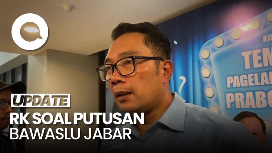 RK soal Bawaslu Nyatakan Tak Ada Pelanggaran Kasus Sawer: Saya Taat Aturan