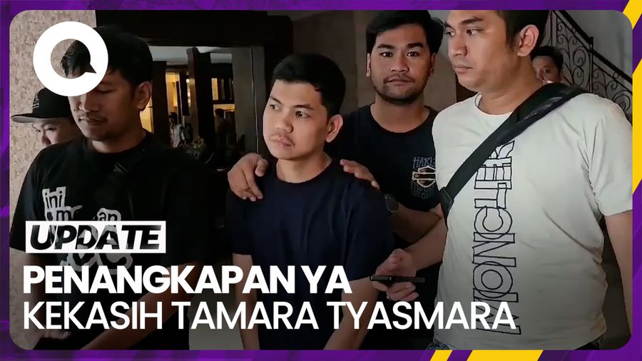 Detik-detik Penangkapan YA Kekasih Tamara Tyasmara