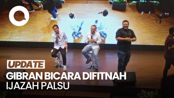 Gibran: Saya Susah-susah Kuliah, Difitnah Ijazah Palsu