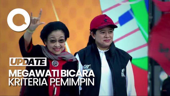 Kriteria Pemimpin Ala Megawati: Ganteng/Cantik, Pintar-Punya Etika