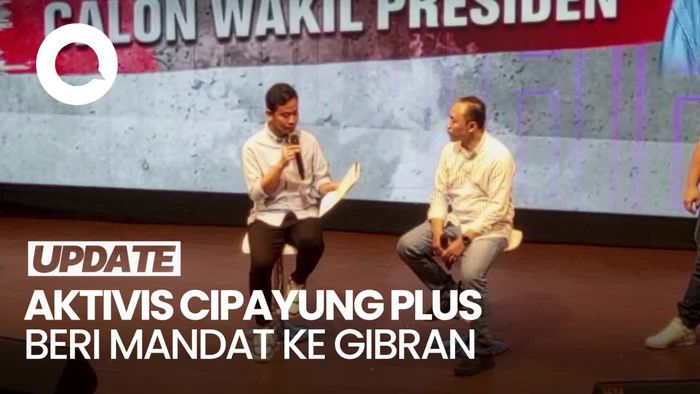 Gibran Terima Mandat Kebangsaan dari Aktivis Cipayung Plus di Bandung
