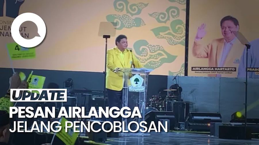 Pesan Airlangga untuk Kader Golkar: Jangan Lengah, Tetap Gaspol!