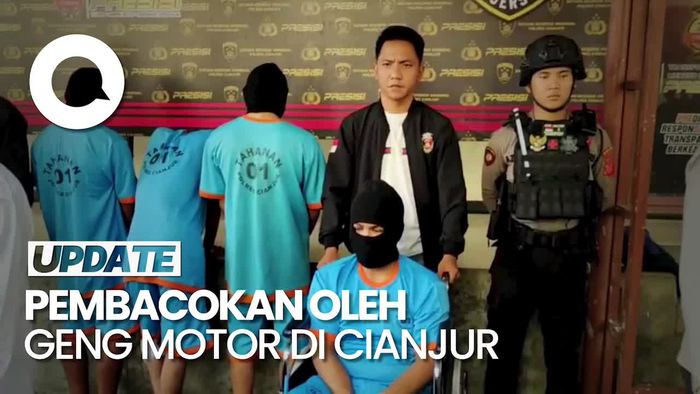 Lima Anggota Geng Motor Pembacok Simpatisan Parpol di Cianjur Ditangkap