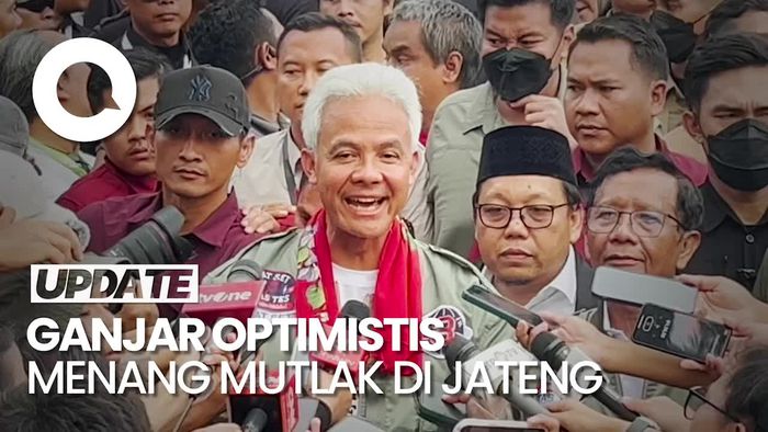 Optimistis Menang di Jateng, Ganjar: Insyaallah Mutlak Kandang Banteng