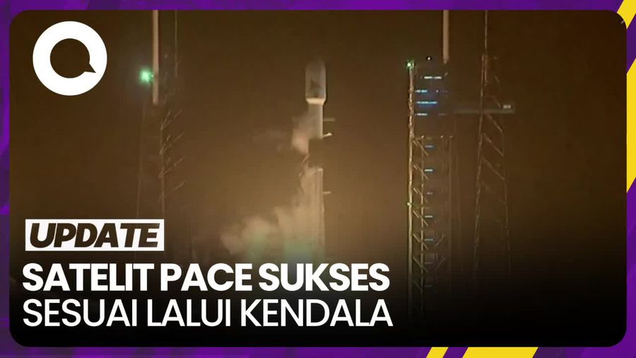 SpaceX dan NASA Sukses Luncurkan Satelit Iklim PACE