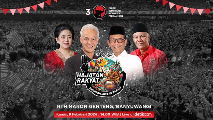 Hajatan Rakyat Banyuwangi, Merahkan Ruang Terbuka Maron Genteng