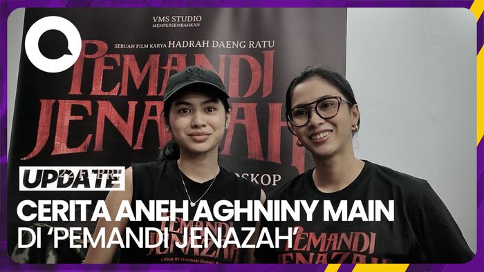 Main Film Horor, Aghniny Haque Temui Kejanggalan saat Gali Kuburan