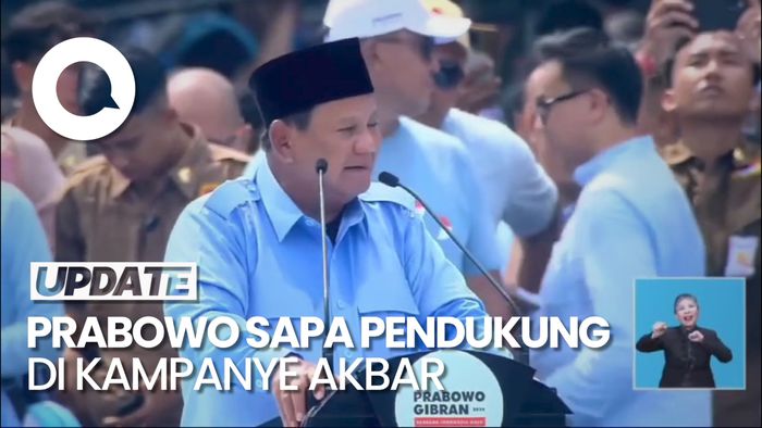 Prabowo ke Pendukung di GBK: Kalian Mau Lihat Pak Gemoy Joget?