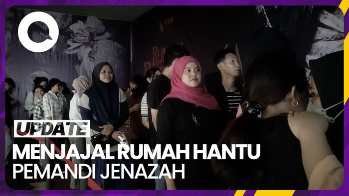 Sensasi Memandikan Jenazah di Rumah Hantu 