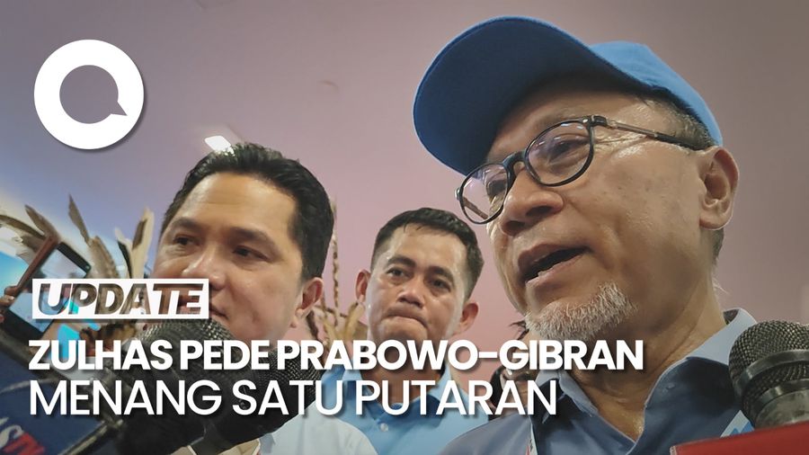 Zulhas Pede Prabowo-Gibran Satu Putaran: Saya Kira Bisa 53 Persen