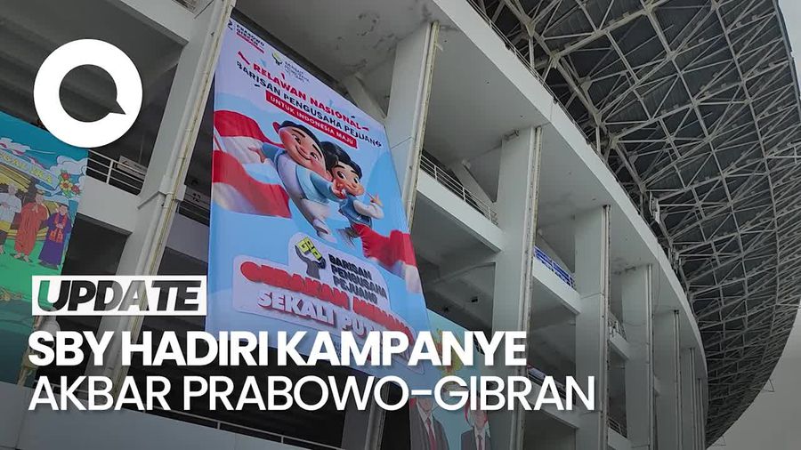 SBY Bakal Hadiri Kampanye Akbar Prabowo-Gibran di GBK