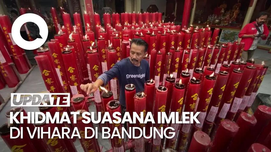 Melihat Perayaan Imlek di Vihara Dharma Ramsi Bandung