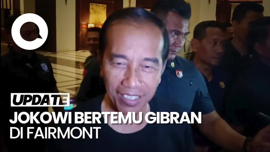Jokowi Ketemu Gibran di Fairmont, Antar Jan Ethes dan La Lembah Manah
