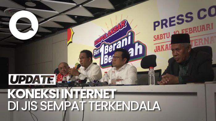 Koneksi Internet Terkendala saat Kampanye Akbar, Anies Akan Investigasi 