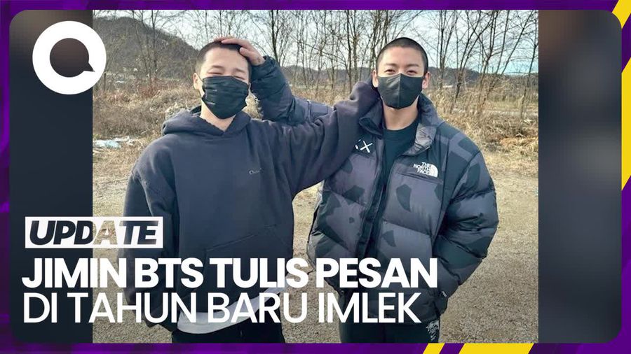 Pesan Jimin BTS untuk ARMY saat Imlek: Jangan Sakit dan Berbahagialah