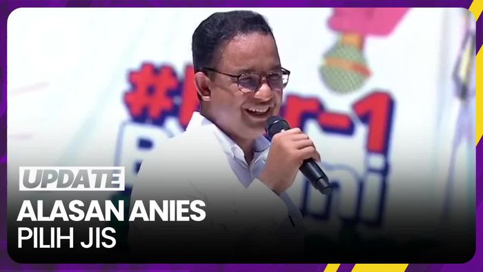 Jadi Lokasi Kampanye, JIS Disebut Anies Mahakarya yang Mempesona Dunia