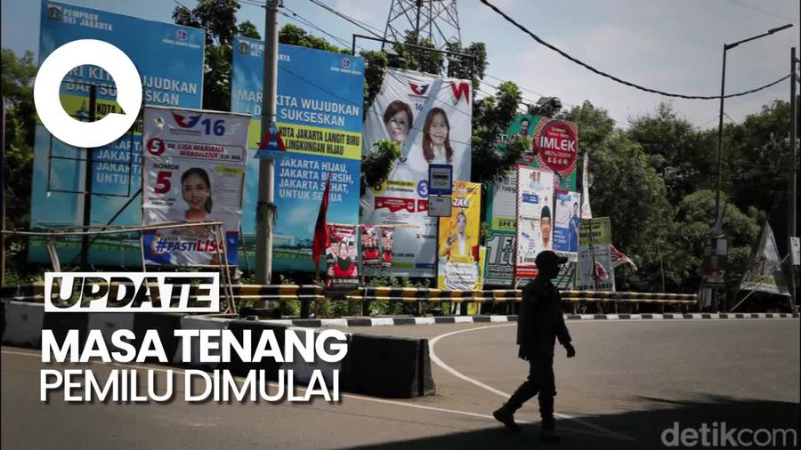 Simak! Aturan saat Masa Tenang Pemilu, Dimulai Hari Ini