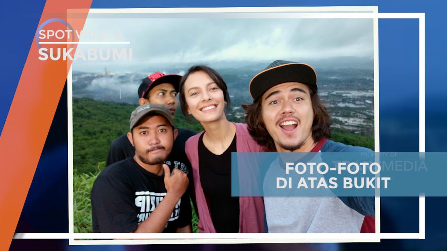 Abadikan Momen Seru, Berlatar Lukisan Alam Indah di Bukit Karang Numpang, Sukabumi