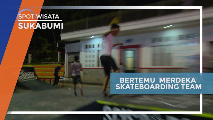 Jalan-jalan Malam Mengujungi Komunitas Skateboarding di Pusat Kota Sukabumi