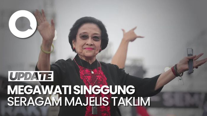 Hadiri Acara Isra Miraj, Megawati Singgung Seragam Majelis Taklim