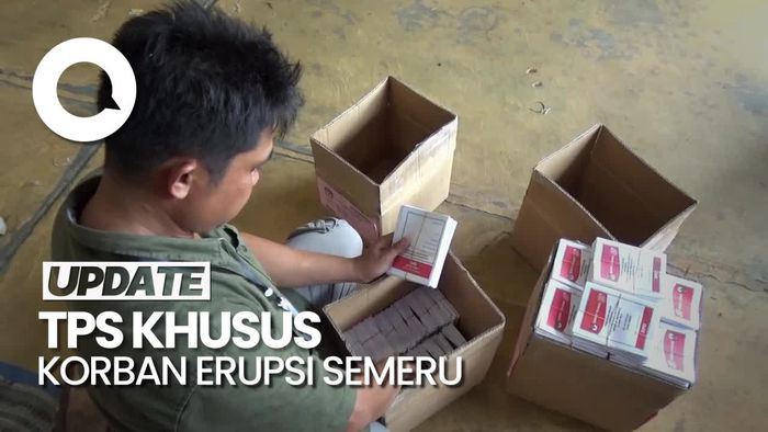 KPU Lumajang Siapkan TPS Khusus Bagi Korban Erupsi Semeru