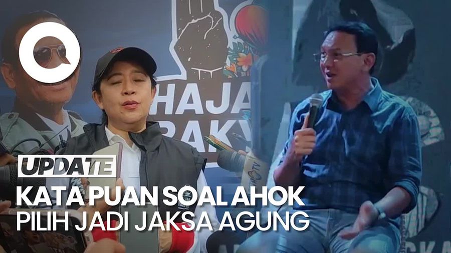 Respons Puan soal Ahok Pilih Jadi Jaksa Agung Jika Ditawari Jabatan