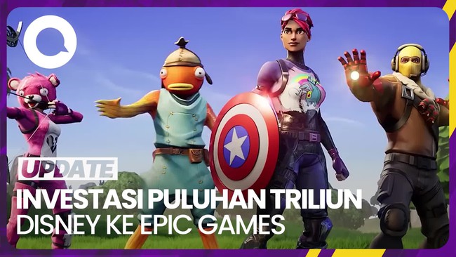 Investasi Disney ke Epic Games Tembus Rp 23,4 Triliun