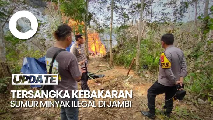 Polisi Tetapkan 3 Tersangka Kasus Kebakaran Sumur Minyak Ilegal di Jambi