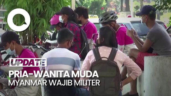 Junta Myanmar Terbitkan Aturan Pria-Wanita Muda Wajib Militer 2 Tahun