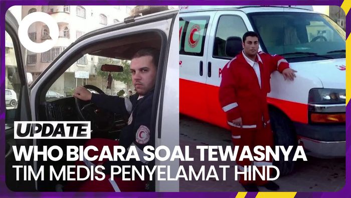 Duka WHO Atas Tewasnya Tim Medis yang Coba Selamatkan Hind Rajab
