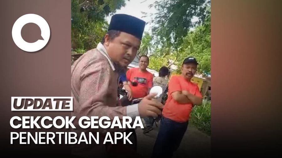 Heboh Kades di Polman Tantang Duel Panwas Gegara Penertiban APK