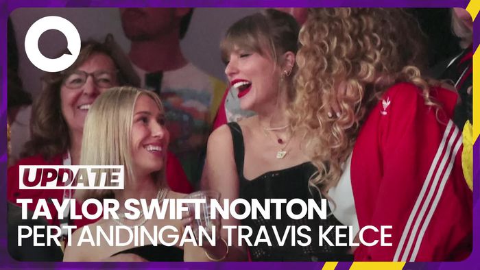 Saat Taylor Swift Nonton Travis Kelce Tanding Super Bowl 2024