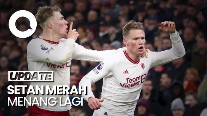Bungkam Aston Villa, Manchester United Dekati Peringkat 4 Besar