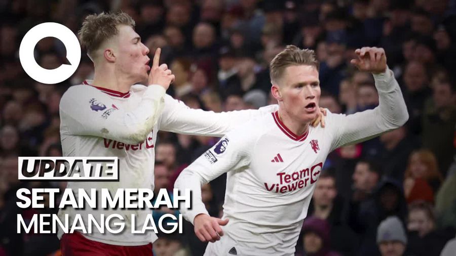 Bungkam Aston Villa, Manchester United Dekati Peringkat 4 Besar