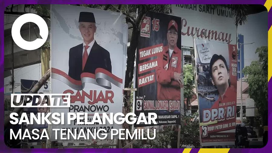 Masa Tenang Pemilu, Ini yang Tak Boleh Dilakukan Nanti Bisa Dipenjara