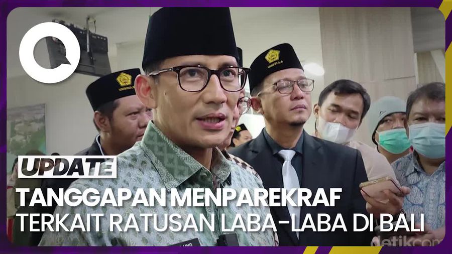 Respons Menparekraf soal Turis Inggris Lihat Ratusan Laba-laba di Bali